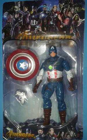 Muñeco Capitan America Avengers 16 Cm