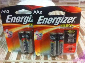 Pilas Alcalina Energizer Aa - Blister De 2 Pilas