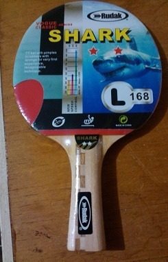 Raqueta De Ping Pong Rudak Shark