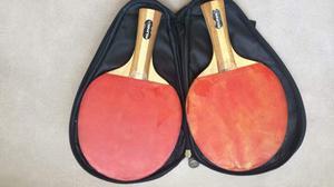 Raquetas De Ping Pong Con Estuche