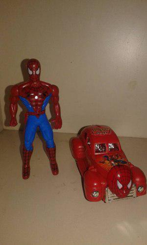 Spiderman Super Heroe Con Carrito De Super Heroe