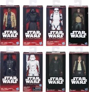 Star Wars - 8 Figuras En Miniaturas De 15 Cm