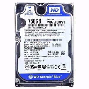 Disco Duro 750 Gb Western Digital Sata Laptop Pc Play3 Xbox