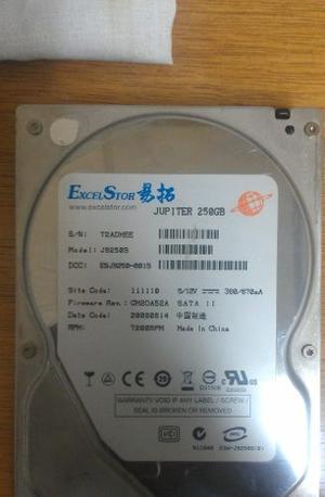 Disco Duro Excelstor Nuevo 250gb Sata 3.5 Para Pc Dvr