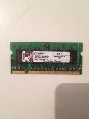 Memorias Kingston Ddr2 De 1 Gbgb