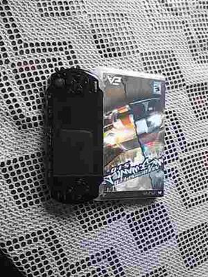 Psp  Sony Negro 100 % Funcional + 2 Juegos Originales