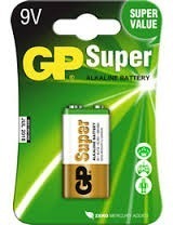 Bateria 9v Alcalina Gp