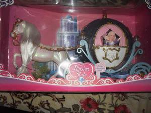 Caballo Con Carruaje Ideal Para Barbie Y Princesas. Nuevo!!!