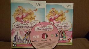Click! Original! Barbie 3 Mosqueteros Niñas Wii Reputcion