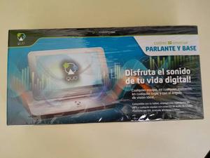 Corneta Quo Con Base Para Tablet Y Smartphone