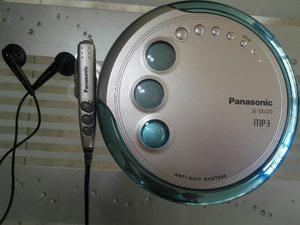 Discman Panasonic Con Estuche