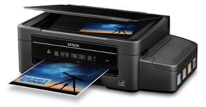 Impresora Multifuncional Epson L395 Sistema Continuo Wifi At