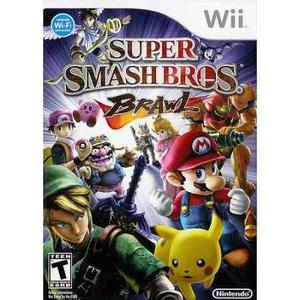 Juego Wii Super Smash Bros Brawl Original Como Nuevo