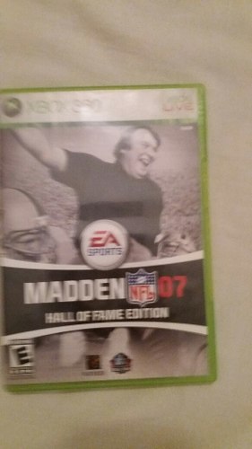 Madden 07 Hall Of Fame Edition