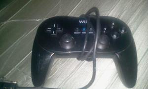 Mando Clasico De Wii Pro Negro Solo Caracas (negociable)