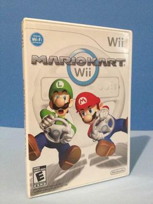 Mario Kart Wii Original Incluye Volante