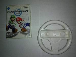 Mario Kart Wii Original + Volante Original Nintendo