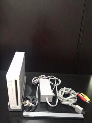 Nintendo Wii Blanco Chipeado + Nunchuk + Controles + Juegos