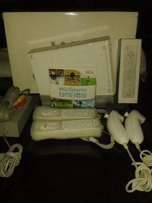 Nintendo Wii Caja, Controles & Accesorios + 30 Juegos