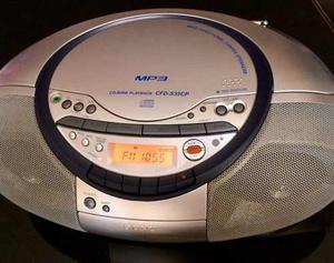 Radio Reproductor Cd Mp3 Sony Cfd-s35cp Como Nuevo, Sin Uso