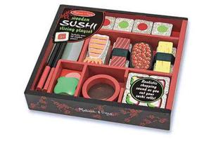 Set De Sushi-comida-cocina Para Niñas Y Niños Original