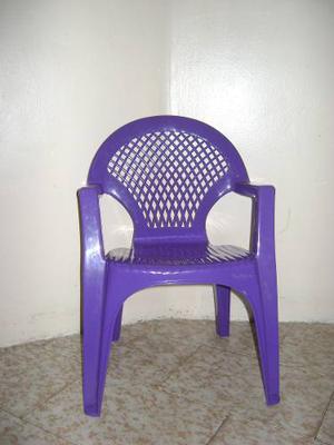 Silla Plastica Para Niña