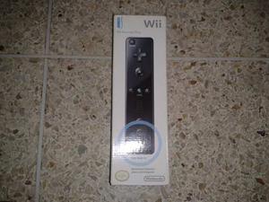 Wii Remote Negro Con Wii Motion Plus Inside + Nunchuck