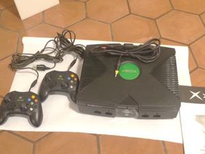 Xbox Classic Negro + 2 Controles, Excelente Estado!