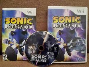 ¡click! Original! Sonic Unleashed Niños Wii