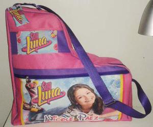 Bolso Patín Y Porta Patín De Soy Luna Y Mas Motivos