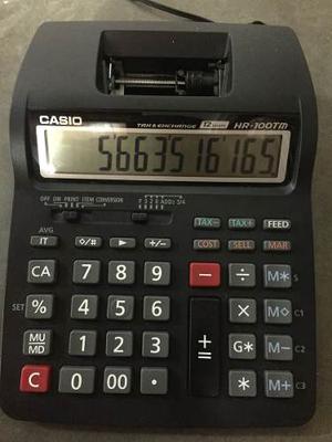 Calculadora Casio Eléctrico Mod. Hr-100tm