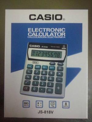 Calculadora Casio Js-818v