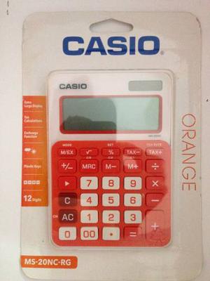 Calculadora Casio Ms-20nc-rg Original