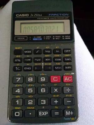 Calculadora Científica Casio Fx-250 Ha