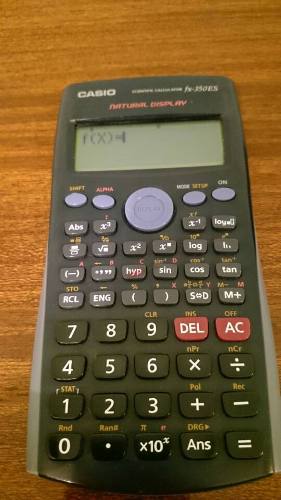 Calculadora Cientifica Casio Modelo Fx- 350