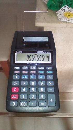 Calculadora Sumadora Casio Con Impresora Hr 8tm