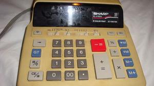 Calculadora Sumadora Sharp El-g 12 Digitos