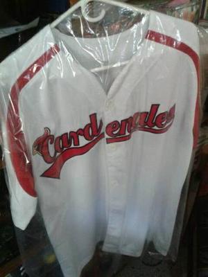 Camisa Beisbolera Cardenales.