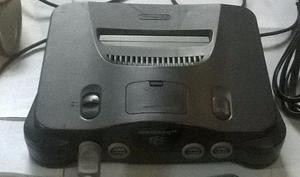 Como Nuevo Super Nintendo 64 Con Pokemon Y Sus Cables