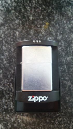 Encendedor Zippo Plateado Usado