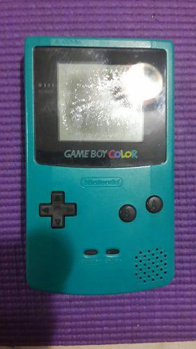 Game Boy Color Azul Turquesa Para Reparar Panrtalla
