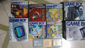 Gameboy Advance Con Coleccion De Juego Originales