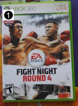 Juego Para Xbox 360, Fight Night Round 4