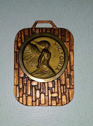 Medalla De Cobre Y Bronce