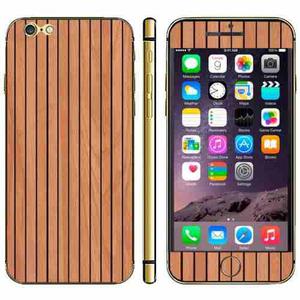 Pegatina Calcomania Para Iphone 6 Madera