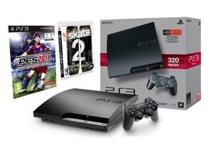 Playstation 3 De 320gb ¡¡nuevo Sellado!! Con 2 Juegos