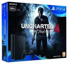 Playstation 4 Ps4 Uncharted 500gb Nuevo Factura Un Control