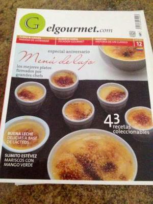 Revistas De Comida (4) El Gourmet.com (2006 Y 2007)