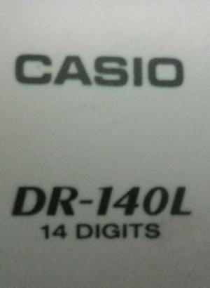 Sumadora Calculadora Casio Dr-140l 14 Dígitos