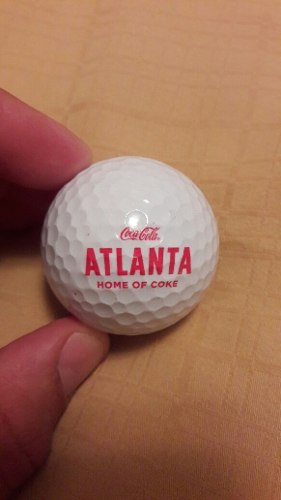 Ub Pelota De Golf Coca Cola Atlanta Importada Coleccion